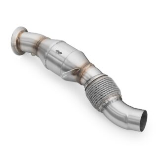 RM MOTORS - DOWNPIPE BMW E90 E91 E92 335D M57N2 E60 E61 535D M57N2 + SILENCER