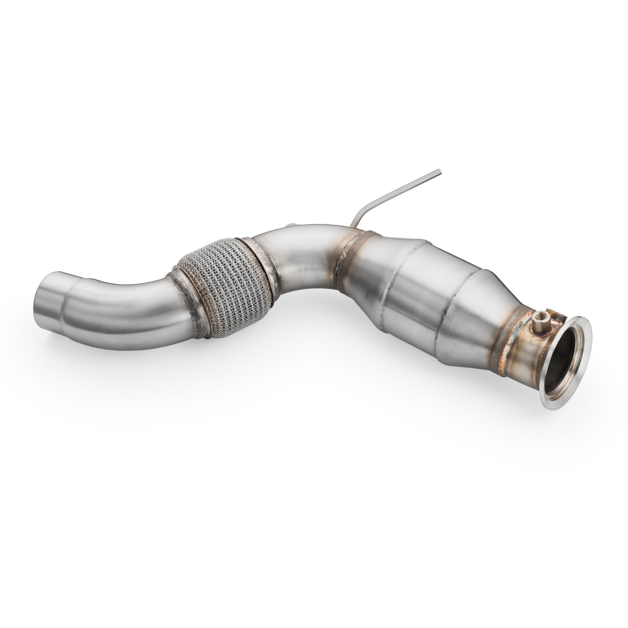 RM MOTORS - DOWNPIPE BMW E90 E91 E92 E93 325D 330D/XD N57 + SILENCER - Image 2