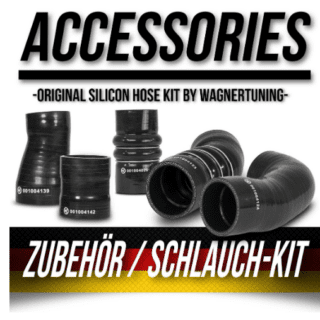 WAGNER TUNING - SILICONE INTERCOOLER PIPES KIT VW ​​POLO AW GTI 2.0TSI / AUDI A1 40TFSI
