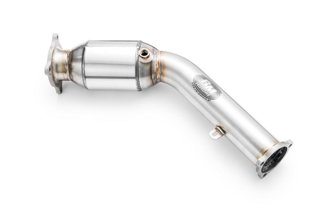 RM MOTORS - DOWNPIPE AUDI Q5 A4 A5 B8 2.0 TFSI + CATALYST