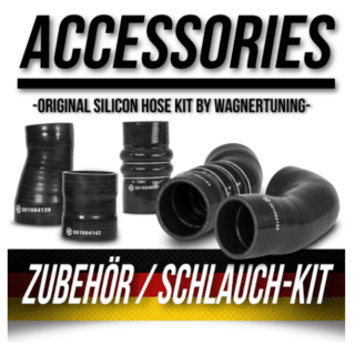 WAGNER TUNING - BMW E82 EVO2 / EVO3 SILICONE INTERCOOLER PIPES KIT
