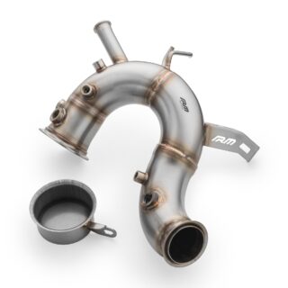 RM MOTORS - DOWNPIPE VOLKSWAGEN GOLF VIII 2.0 TDI GTD + HEAT SHIELD