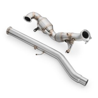 RM MOTORS - DOWNPIPE AUDI Q2 A3 S3 8V 2.0 TFSI SEAT LEON 2.0 TSI OPF GPF + CATALYST