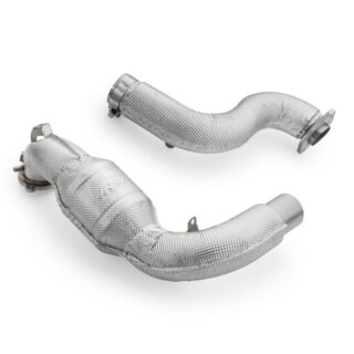 RM MOTORS - DOWNPIPE MERCEDES-AMG A35 GPF W177 4MATIC + HEAT SHIELD