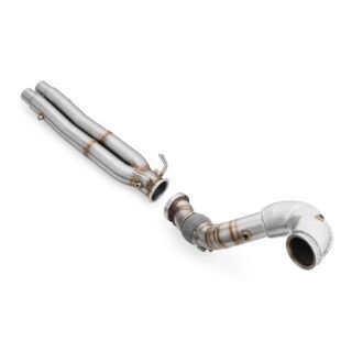 RM MOTORS - DOWNPIPE AUDI TTRS RS3 8Y RSQ3 CUPRA FORMENTOR VZ5 2.5 TFSI + HEAT SHIELD