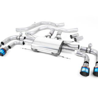 MILLTEK - SSXAR004 - ALFA ROMEO GIULIA QUADRIFOGLIO 2.9 V6 BI-TURBO (NON OPF/GPF MODELS) 2017&GT;2026 FRONT PIPE-BACK