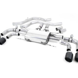 MILLTEK - SSXAR005 - ALFA ROMEO GIULIA QUADRIFOGLIO 2.9 V6 BI-TURBO (NON OPF/GPF MODELS) 2017&GT;2026 FRONT PIPE-BACK