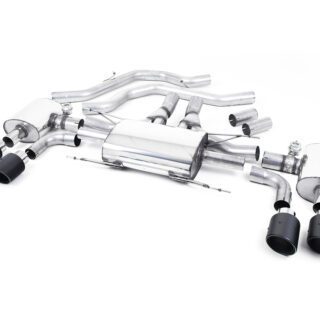 MILLTEK - SSXAR16 - ALFA ROMEO GIULIA QUADRIFOGLIO 2.9 V6 BI-TURBO (NON OPF/GPF MODELS) 2017&GT;2026 FRONT PIPE-BACK