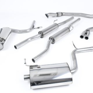MILLTEK - SSXAU049 - AUDI A4 2.0 TFSI B7 QUATTRO AND DTM 2005&GT;2008 CAT-BACK
