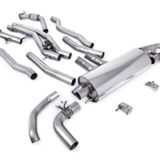 MILLTEK - SSXAU1025 - AUDI SQ7 4.0 V8 TT / SQ8 4.0 V8 BI-TURBO (EQUIPPED VEHICLES PRE LCI) 2021&GT;2026 CAT-BACK + PARTICULATE FILTER-BACK