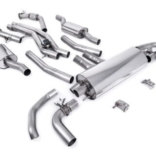 MILLTEK - SSXAU1026 - AUDI SQ7 4.0 V8 TT / SQ8 4.0 V8 BI-TURBO (EQUIPPED VEHICLES PRE LCI) 2021&GT;2026 CAT-BACK + PARTICULATE FILTER-BACK