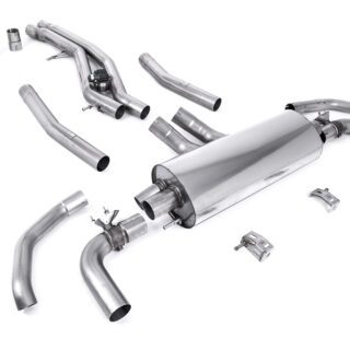 MILLTEK - SSXAU1027 - AUDI SQ7 4.0 V8 TT / SQ8 4.0 V8 BI-TURBO (EQUIPPED VEHICLES PRE LCI) 2021&GT;2026 PARTICULATE FILTER-BACK + FRONT PIPE-BACK