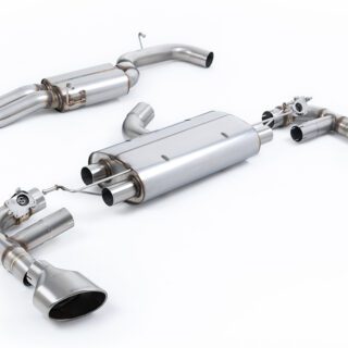 MILLTEK - SSXAU1032 - AUDI TT MK3 TTRS 2.5TFSI QUATTRO (OPF/GPF MODELS) 2019&GT;2026 PARTICULATE FILTER-BACK