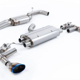 MILLTEK - SSXAU1033 - AUDI TT MK3 TTRS 2.5TFSI QUATTRO (OPF/GPF MODELS) 2019&GT;2026 PARTICULATE FILTER-BACK
