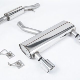 MILLTEK - SSXAU1036 - AUDI TT 3.2 V6 QUATTRO COUPE &AMP; ROADSTER 2003&GT;2006 CAT-BACK