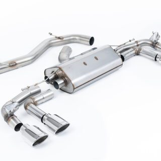 MILLTEK - SSXAU1047 - AUDI S3 2.0TFSI QUATTRO SPORTBACK 310PS &AMP; 333PS 8Y (OPF/GPF MODELS ONLY) 2020&GT;2026 PARTICULATE FILTER-BACK