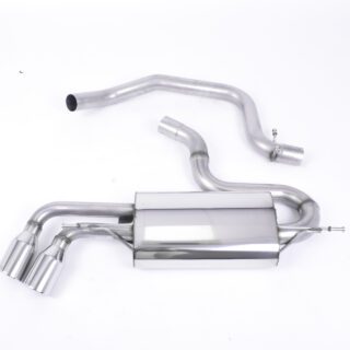 MILLTEK - SSXAU145 - AUDI TT MK2 2.0 TFSI 2WD 2006&GT;2011 CAT-BACK