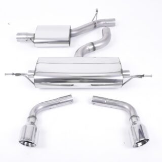 MILLTEK - SSXAU146 - AUDI TT MK2 3.2 QUATTRO 2006&GT;2010 CAT-BACK