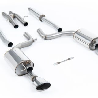 MILLTEK - SSXAU213 - AUDI RS6 C6 5.0 V10 BITURBO QUATTRO 2008&GT;2010 CAT-BACK