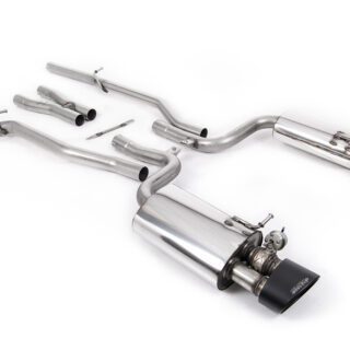 MILLTEK - SSXAU218 - AUDI RS4 B7 4.2 V8 SALOON AVANT AND CABRIOLET - V1 &AMP; ECE SYSTEMS 2006&GT;2008 CAT-BACK