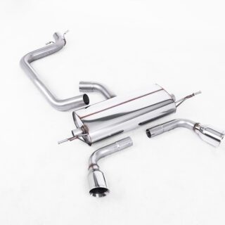 MILLTEK - SSXAU235 - AUDI TT MK2 2.0 TFSI 2WD 2006&GT;2011 CAT-BACK