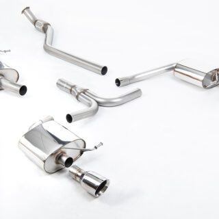 MILLTEK - SSXAU248 - AUDI A4 2.0 TFSI S LINE B8 (2WD AND QUATTRO MANUAL-ONLY) SALOON &AMP; AVANT 2008&GT;2011 CATBACK