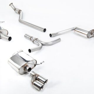 MILLTEK - SSXAU249 - AUDI A4 2.0 TFSI S LINE B8 (2WD AND QUATTRO MANUAL-ONLY) SALOON &AMP; AVANT 2008&GT;2011 CATBACK