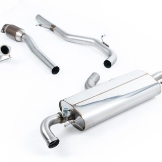MILLTEK - SSXAU250 - AUDI TT MK2 TT RS COUPÈ/ROADSTER 2.5-LITRE TFSI QUATTRO 2009&GT;2014 TURBO-BACK INCLUDING HI-FLOW SPORTS CAT