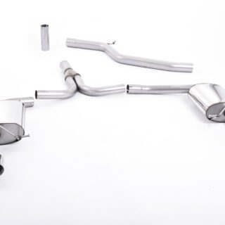 MILLTEK - SSXAU270 - AUDI A4 3.0 TDI B8 QUATTRO SALOON AND AVANT 2008&GT;2011 CAT-BACK