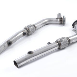 MILLTEK - SSXAU285 - AUDI RS4 B7 4.2 V8 SALOON AVANT AND CABRIOLET - V1 &AMP; ECE SYSTEMS 2006&GT;2008 CAT REPLACEMENT PIPES