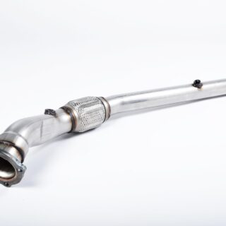 MILLTEK - SSXAU291 - AUDI A3 8L 1.8T 2WD / SEAT LEON 1.8T SPORT AND CUPRA 180PS / SKODA OCTAVIA RS 1.8T 180 AND 1.8T 150 / VW GOLF MK4 GTI 1.8T LARGE-BORE DOWNPIPE AND DE-CAT