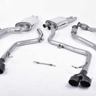 MILLTEK - SSXAU375 - AUDI S5 3.0 TFSI B8.5 SPORTBACK / S4 3.0 SUPERCHARGED V6 B8.5 2012&GT;2016 CAT-BACK