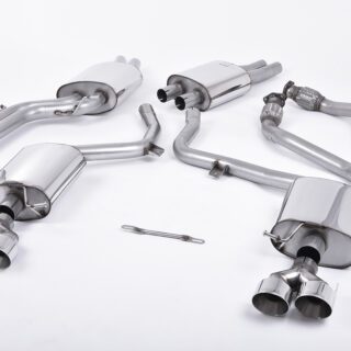 MILLTEK - SSXAU410 - AUDI S5 3.0 TFSI B8.5 COUPÈ &AMP; CABRIOLET 2011&GT;2016 CAT-BACK
