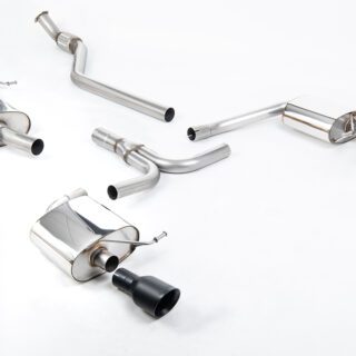MILLTEK - SSXAU435 - AUDI A4 2.0 TFSI S LINE B8 (2WD AND QUATTRO MANUAL-ONLY) SALOON &AMP; AVANT 2008&GT;2011 CATBACK