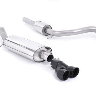MILLTEK - SSXAU458 - AUDI A1 1.4 TFSI S LINE 122-185PS / VW POLO GTI 1.4 TSI 180PS 7SPD DSG 2010&GT;2015 CAT-BACK