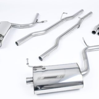 MILLTEK - SSXAU516 - AUDI A4 2.0 TFSI B7 QUATTRO AND DTM 2005&GT;2008 CAT-BACK