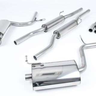 MILLTEK - SSXAU517 - AUDI A4 2.0 TFSI B7 QUATTRO AND DTM 2005&GT;2008 CAT-BACK