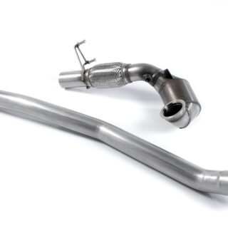 MILLTEK - SSXAU582 - AUDI TT MK3 TTS 2.0TFSI QUATTRO (NON-OPF/GPF MODELS) 2015&GT;2018 LARGE BORE DOWNPIPE AND HI-FLOW SPORTS CAT