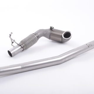 MILLTEK - SSXAU583 - AUDI TT MK3 TTS 2.0TFSI QUATTRO (NON-OPF/GPF MODELS) 2015&GT;2018 LARGE BORE DOWNPIPE AND HI-FLOW SPORTS CAT