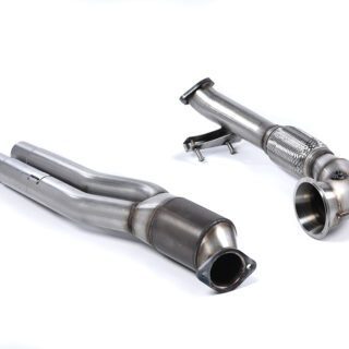 MILLTEK - SSXAU587 - AUDI RS3 SPORTBACK (8V MQB - PRE FACELIFT ONLY) 2015&GT;2017 PRIMARY HI-FLOW SPORTS CAT AND TURBO ELBOW