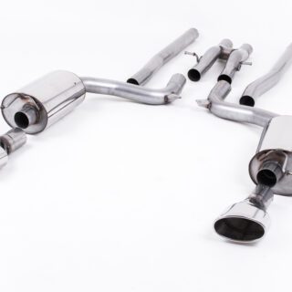MILLTEK - SSXAU602 - AUDI RS6 C6 5.0 V10 BITURBO QUATTRO 2008&GT;2010 CAT-BACK