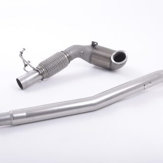 MILLTEK - SSXAU605 - AUDI TT MK3 TTS 2.0TFSI QUATTRO (NON-OPF/GPF MODELS) 2015&GT;2018 CAST DOWNPIPE WITH RACE CAT