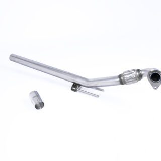 MILLTEK - SSXAU606 - AUDI A3 1.9 TDI 90 / 100 / 110 / 130 BHP - SEAT LEON CUPRA 1.9 TDI 90PS / 110PS / 150PS - SKODA OCTAVIA 1.9 TDI MK1 - VW GOLF MK4 1.9 TDI LARGE-BORE DOWNPIPE