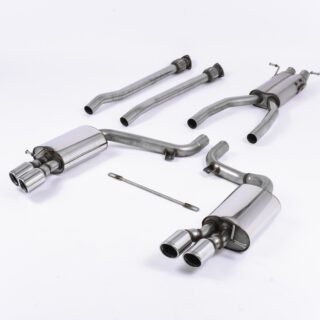 MILLTEK - SSXAU622 - AUDI S6 5.2 V10 C6 FSI QUATTRO 2006&GT;2012 CAT-BACK