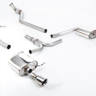 MILLTEK - SSXAU626 - AUDI A4 2.0 TFSI S LINE B8 (2WD AND QUATTRO MANUAL-ONLY) SALOON &AMP; AVANT 2008&GT;2011 CATBACK