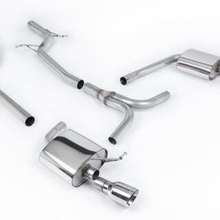 MILLTEK - SSXAU629 - AUDI A4 2.0 TFSI S LINE B8 (2WD AND QUATTRO TIPTRONIC-ONLY) SALOON &AMP; AVANT 2008&GT;2011 CATBACK