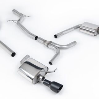 MILLTEK - SSXAU633 - AUDI A4 2.0 TFSI S LINE B8 (2WD AND QUATTRO TIPTRONIC-ONLY) SALOON &AMP; AVANT 2008&GT;2011 CATBACK