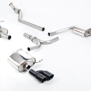 MILLTEK - SSXAU661 - AUDI A4 2.0 TFSI S LINE B8 (2WD AND QUATTRO MANUAL-ONLY) SALOON &AMP; AVANT 2008&GT;2011 CATBACK