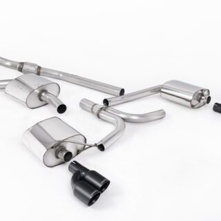 MILLTEK - SSXAU665 - AUDI A4 2.0 TFSI S LINE B8 (2WD AND QUATTRO TIPTRONIC-ONLY) SALOON &AMP; AVANT / A5 COUPÈ S LINE 2.0 TFSI 2WD AND QUATTRO S TRONIC - MULTITRONIC CAT-BACK