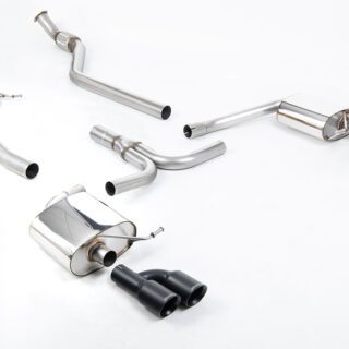 MILLTEK - SSXAU666 - AUDI A4 2.0 TFSI S LINE B8 (2WD AND QUATTRO MANUAL-ONLY) SALOON &AMP; AVANT 2008&GT;2011 CATBACK
